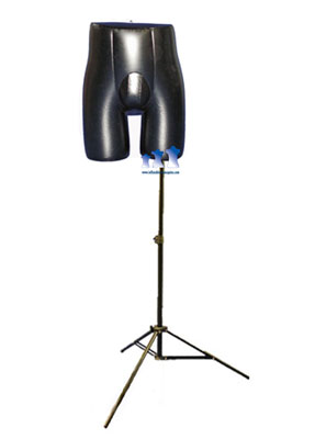 Inflatable Male Brief Form, with MS12 Stand
